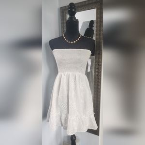 Tsher Collection White Dress Size S New With Tag.